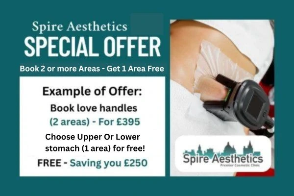 Fat Freezing Promotion Atherstone from Spire Aesthetics - Book Today!